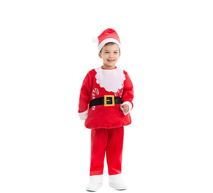 Santa Claus costume with hat for babies and children