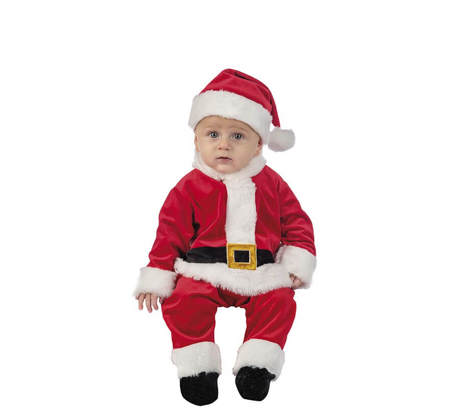 Paso crédito Presentador Disfraz de Papá Noel para bebé y niño