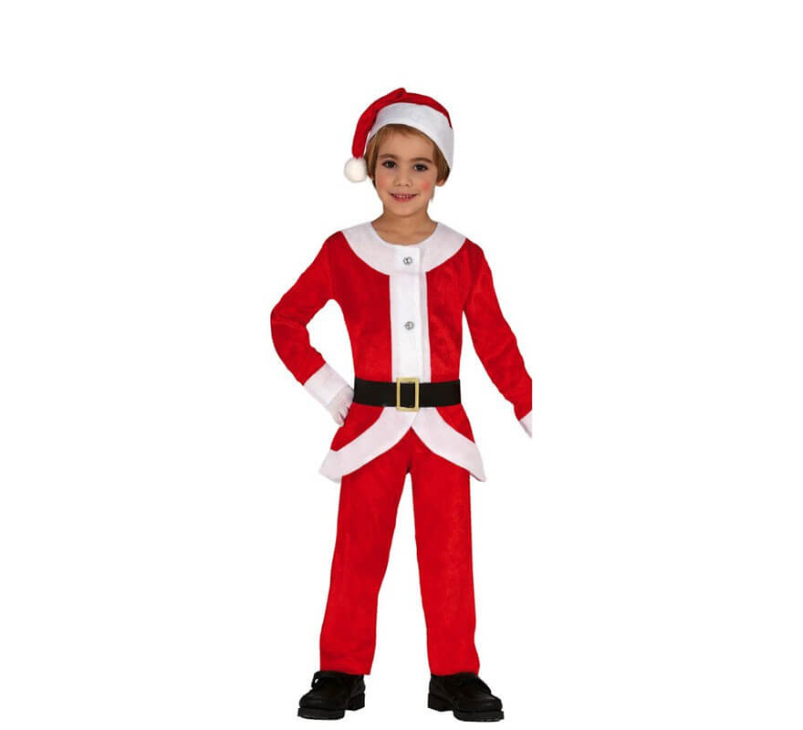 docena Sociable Abandono Disfraz de Papá Noel para niños