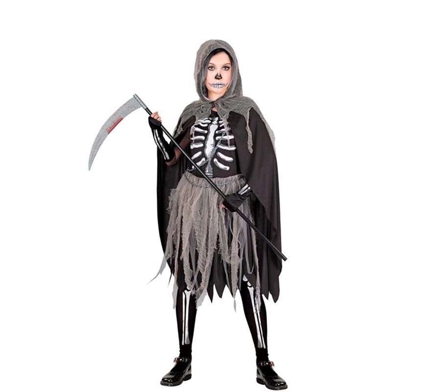 Grim Reaper Costume for Girls