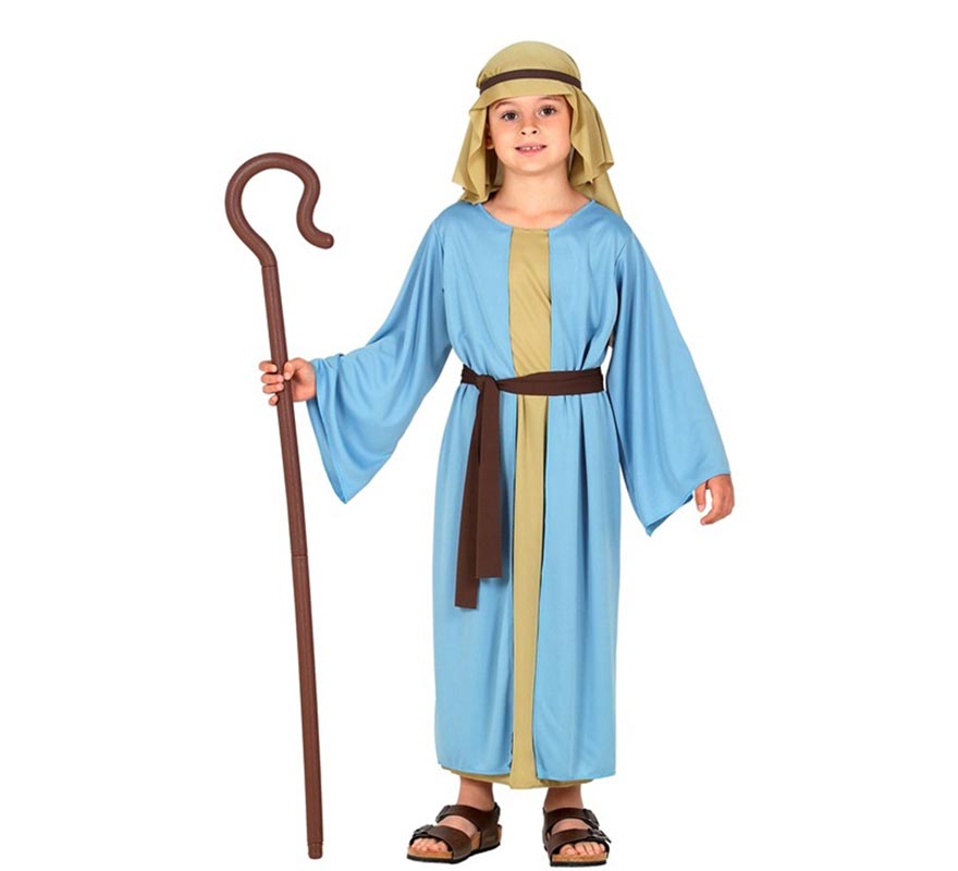 Disfraz de Pastor azul para niño