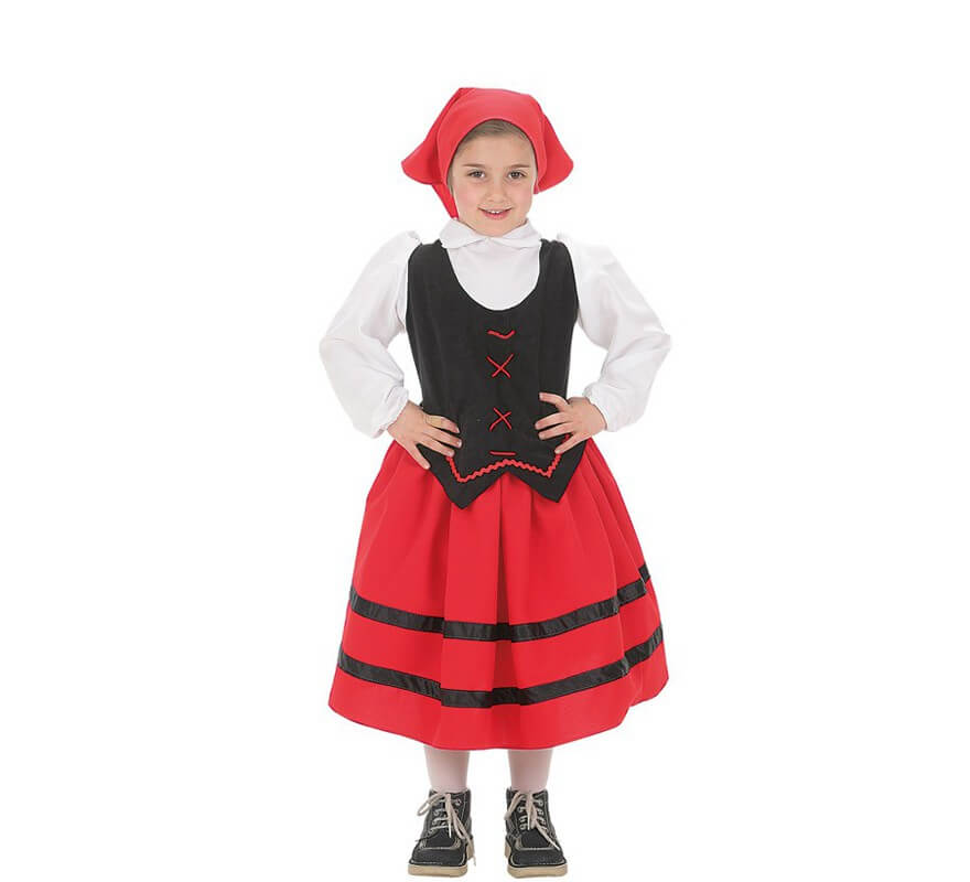 Disfraz de Pastorcilla aldeana para niña