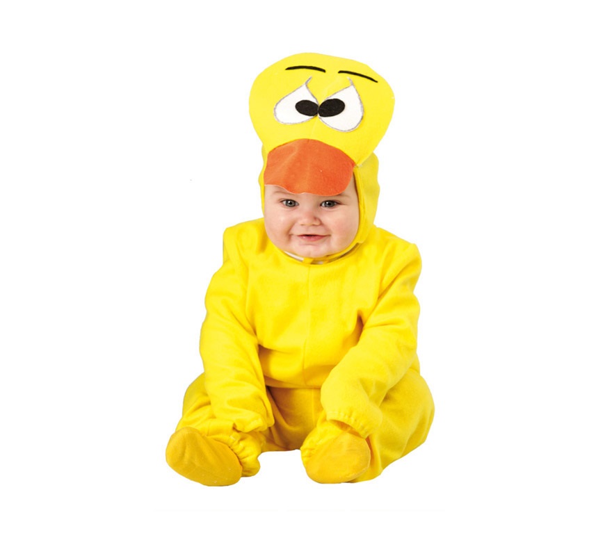 Disfraz de Patito Amarillo para Bebés