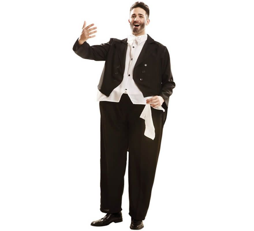 Disfraz de Pavarotti cantante de ópera para hombre