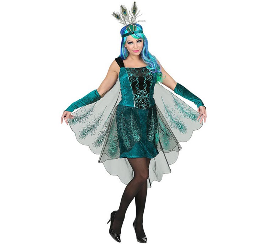 Peacock costume for women