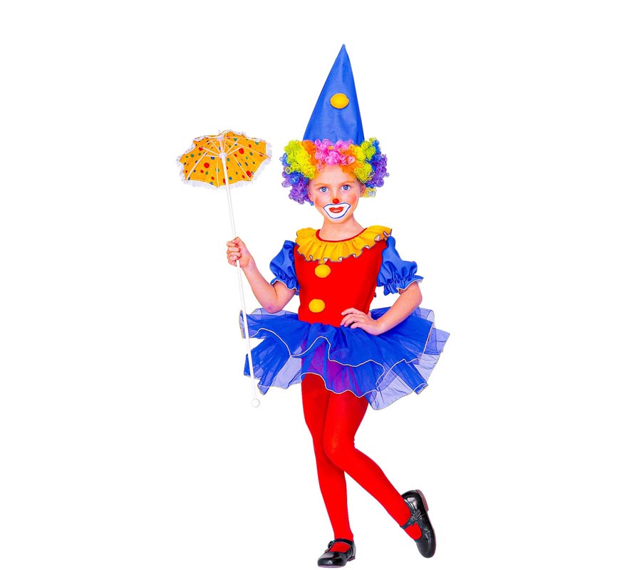 Dancing Clown Costume for Girls