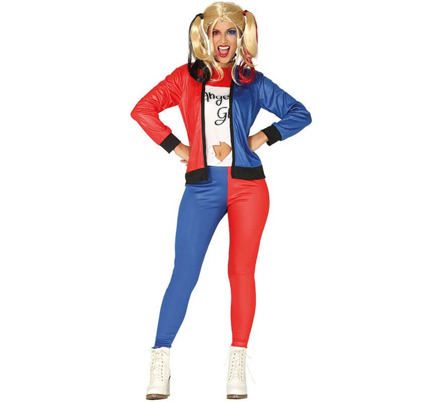 perderse Consulado Flotar Disfraz Harley Quinn de Escuadrón Suicida para mujer
