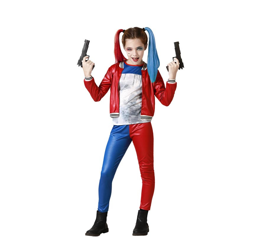 Costume da Harley Quinn per ragazze adolescenti