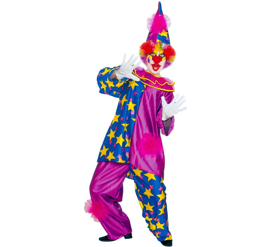 Déguisement Clown Étoiles femme