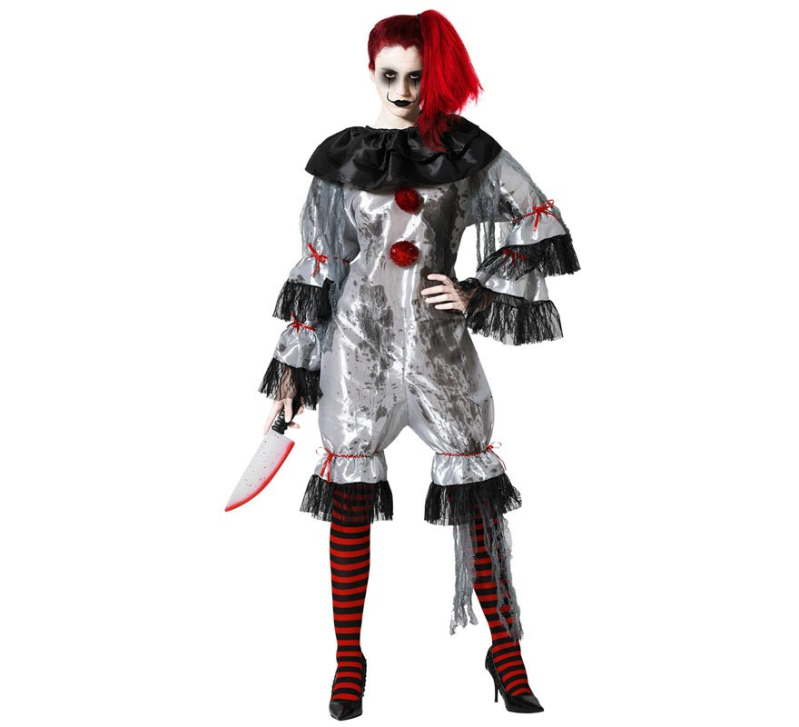 Macabre Clown Costume for women