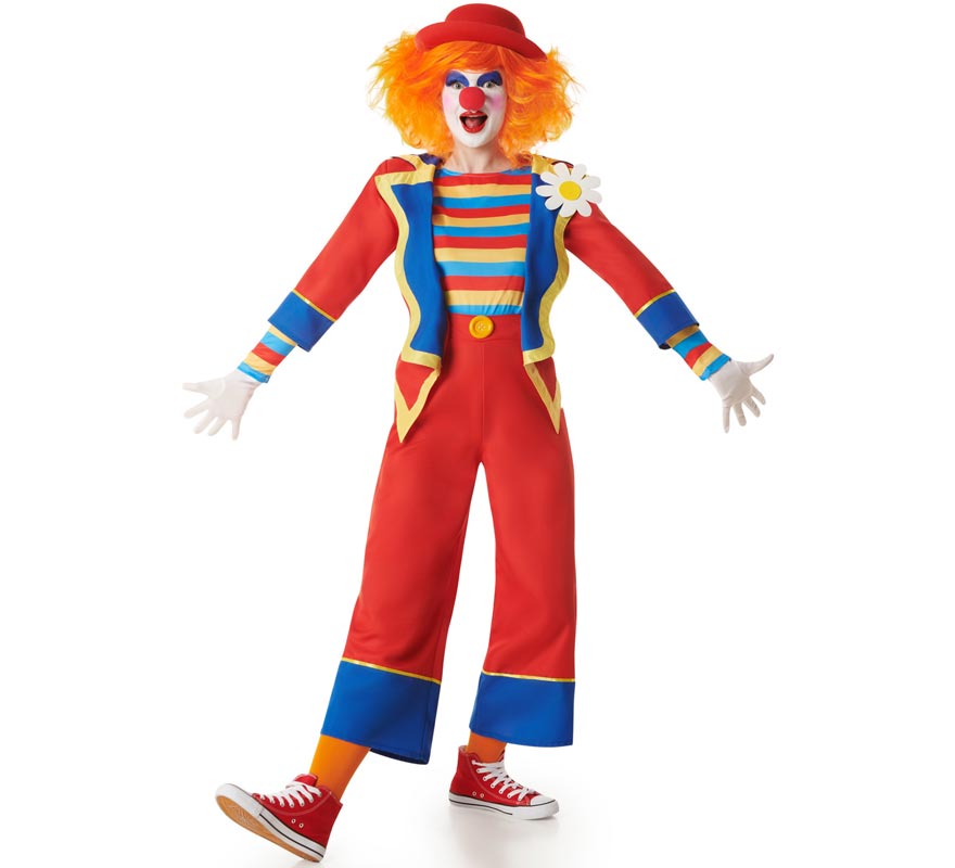 Multicolored Clown Costume for Women