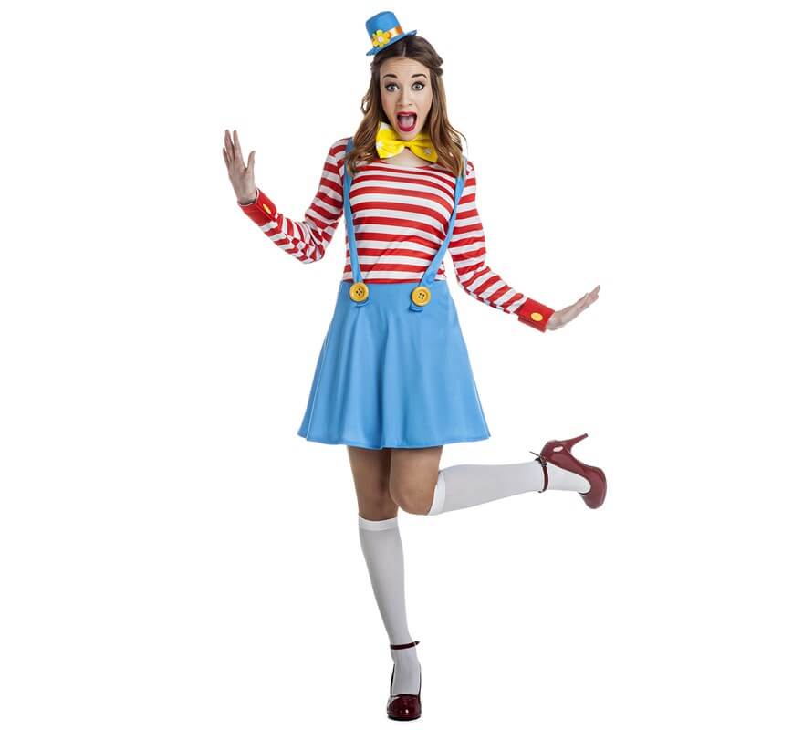 Costume Clown Effrayant Pour Femme - Sinleey - Tenue Halloween Et Cosplay