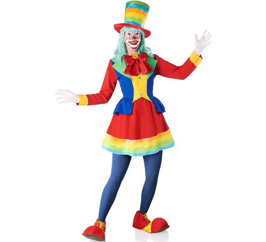 Costume da clown pittoresco per donna