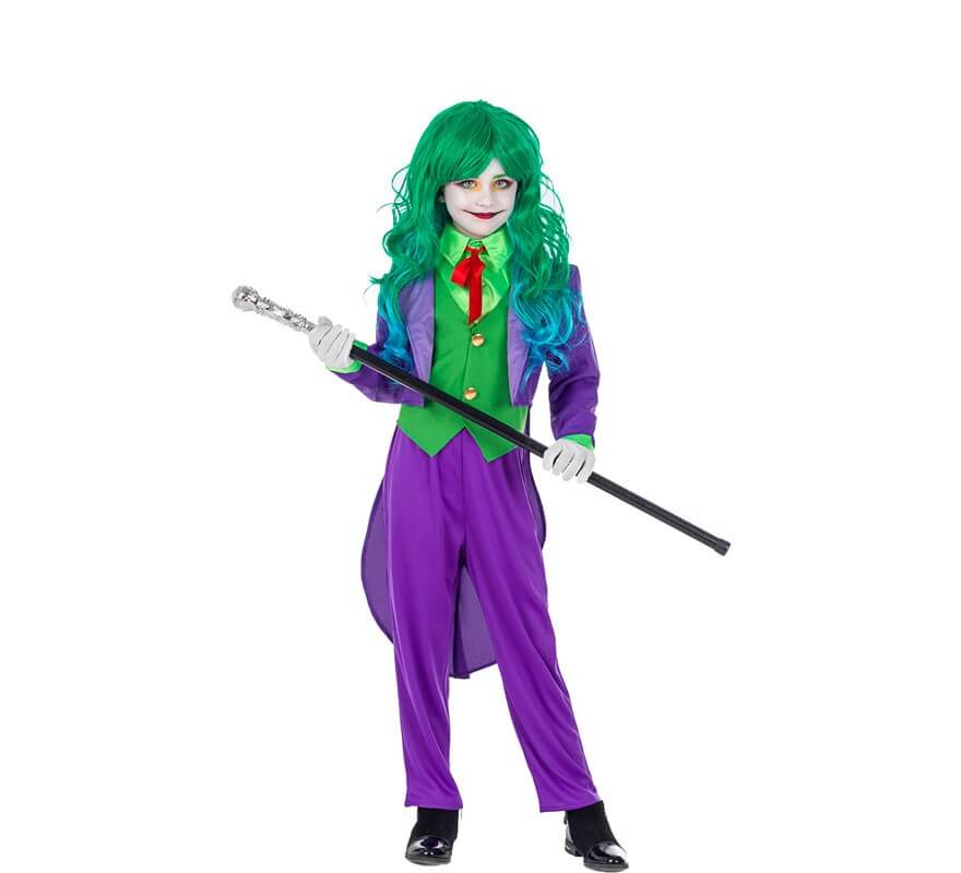 Joker costume del bambino payasita