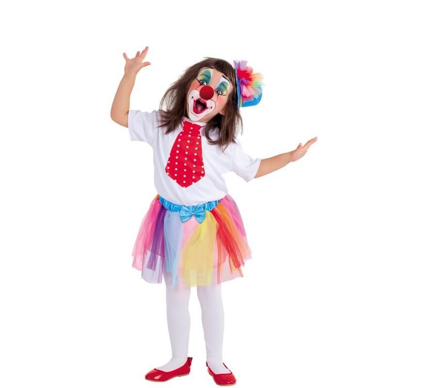 Premonición Albany tira Disfraz de Payasita Feliz para niña