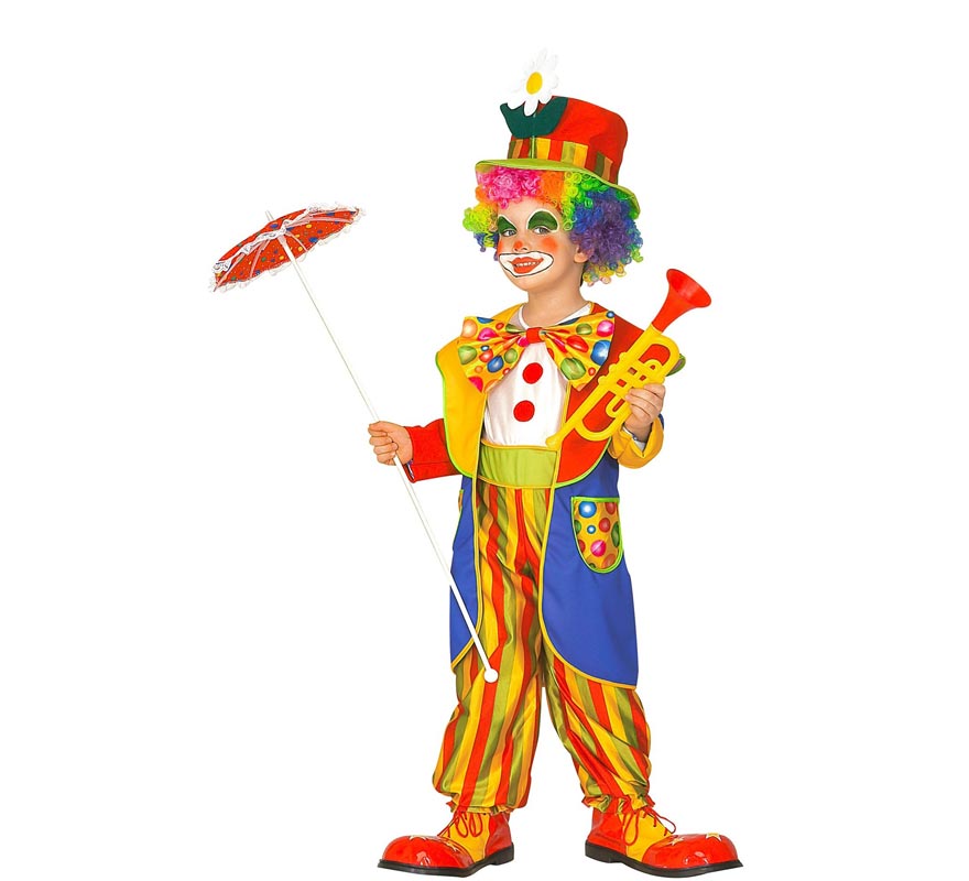 Happy Clown Costume for Kids