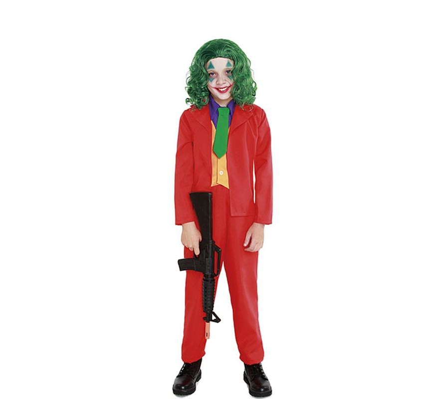 Widmann 5146B - Costume Da Clown Per Bambini: Set Cappello, Girocollo E Naso Rosso (12 Mesi+)