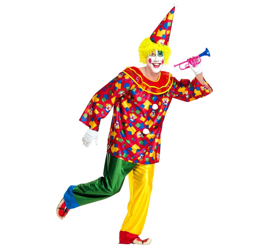 Funny Clown Costume for Adults