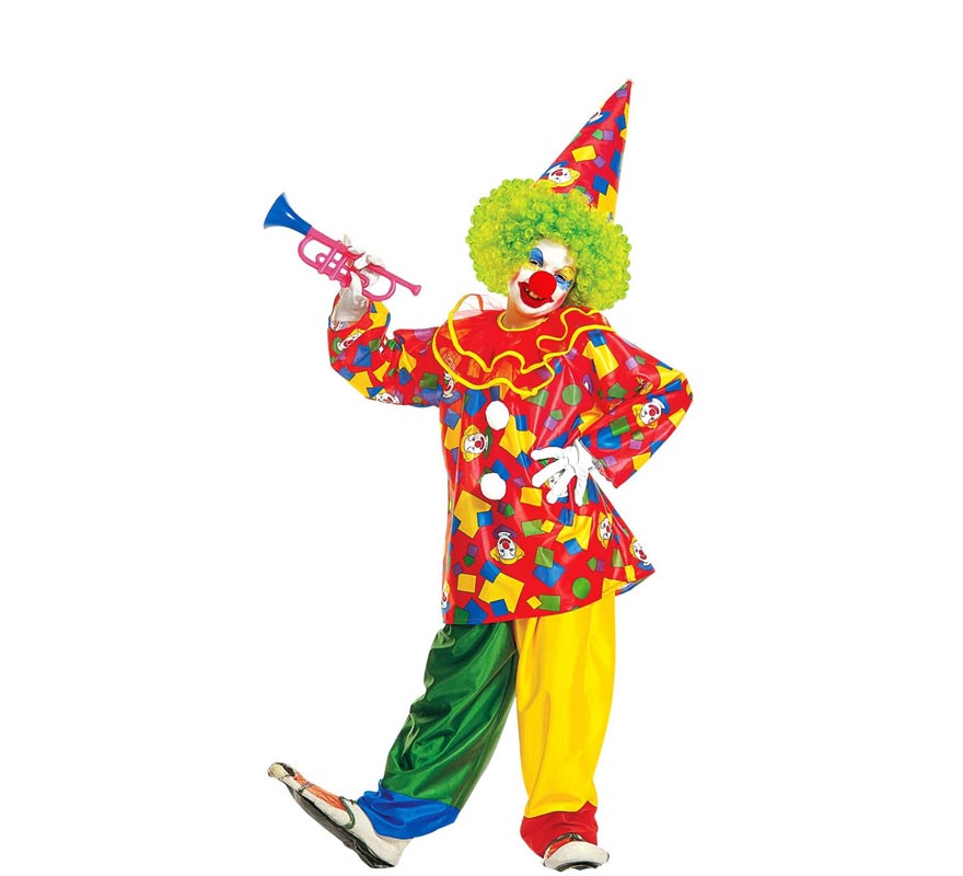 Funny Clown Costume for Kids and Teens