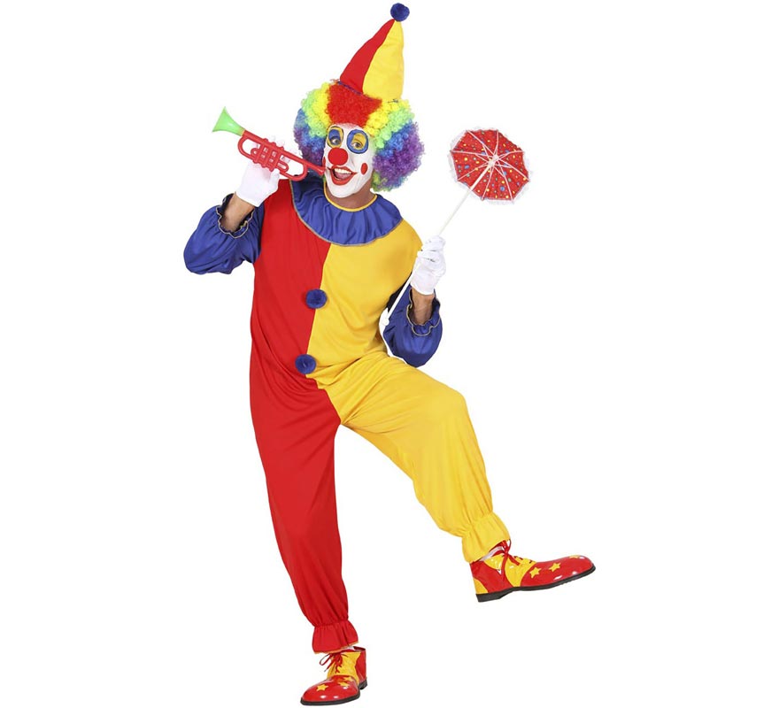 Funny Clown Costume for Adults