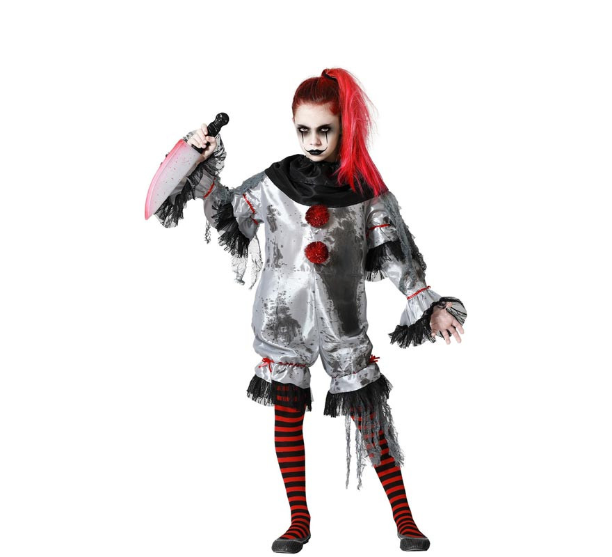 Macabre Clown Costume for children