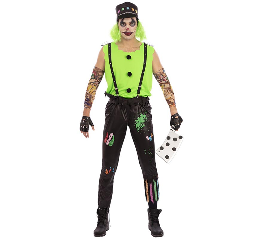 Men's Biker Clown Costume