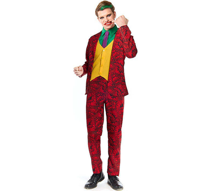Men's Laughing Clown Costume
