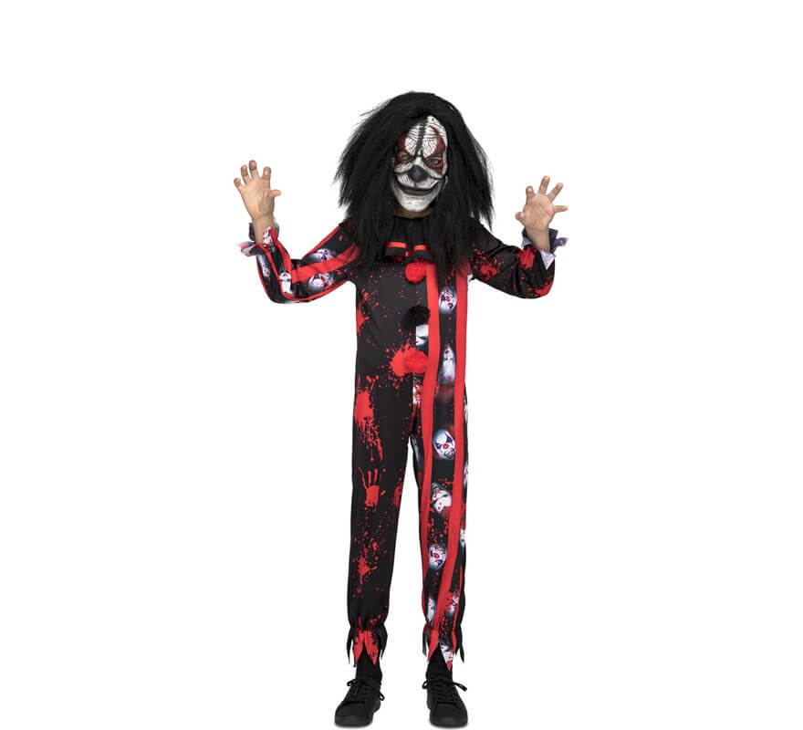 Sinister Clown Costume for children