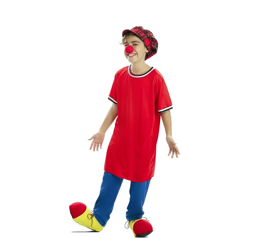 TV Clown Costume for Boys