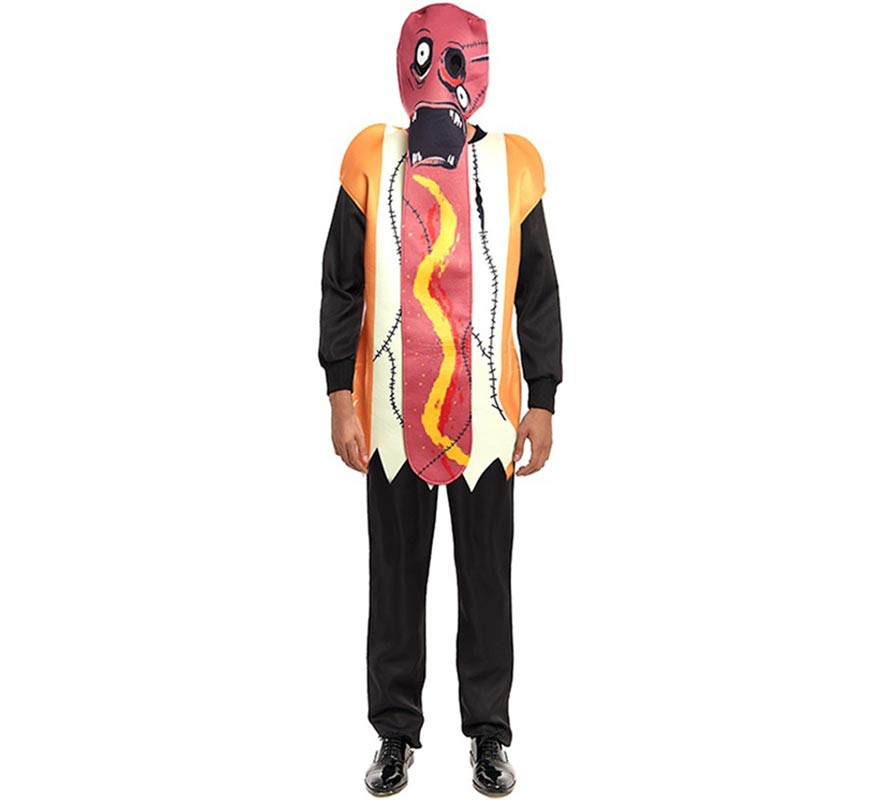 Zombie Hot Dog Costume for Men