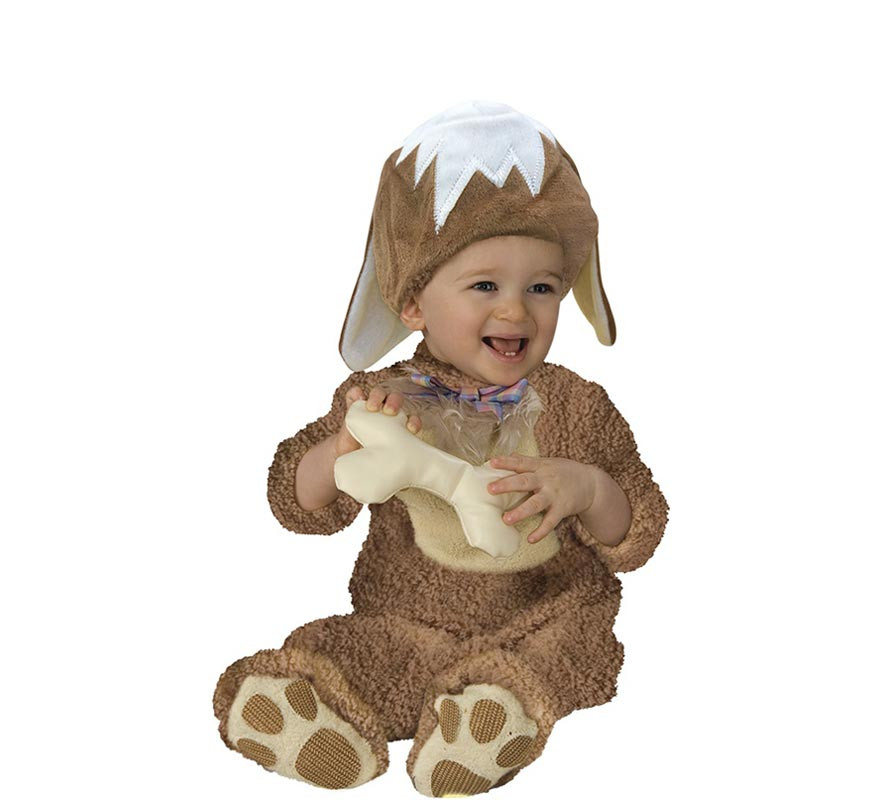 Brown Puppy Costume with Hood for Baby