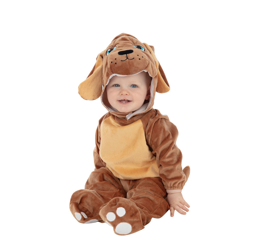 Fato de cachorrinho macio para bebê