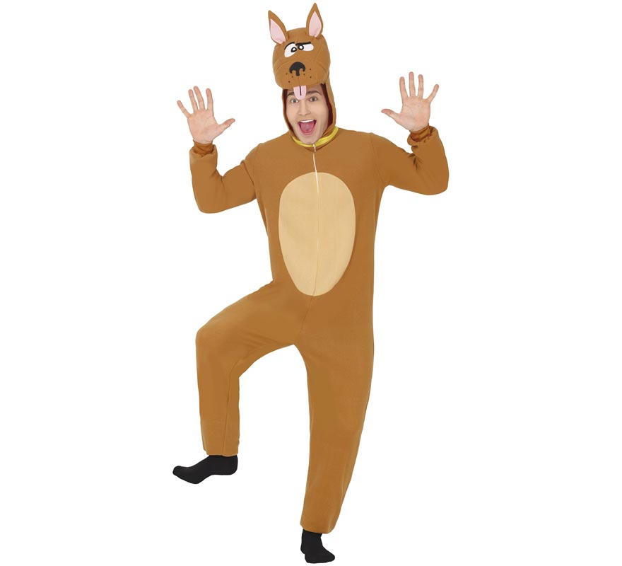 Brown Dog Costume for Men