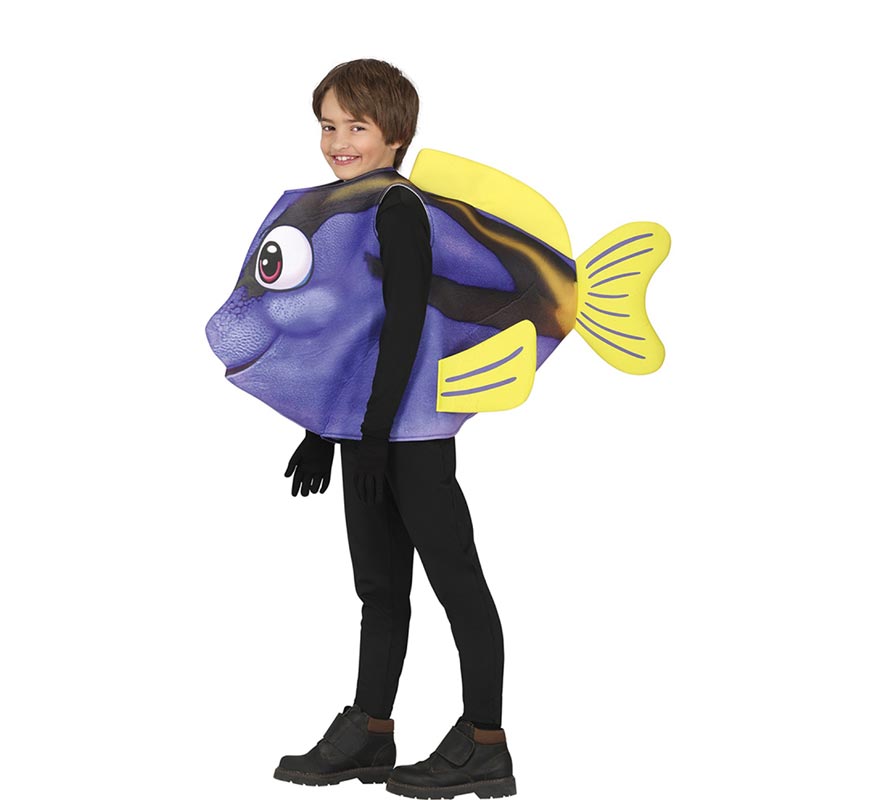 Blue Famous Fish Costume for Kids