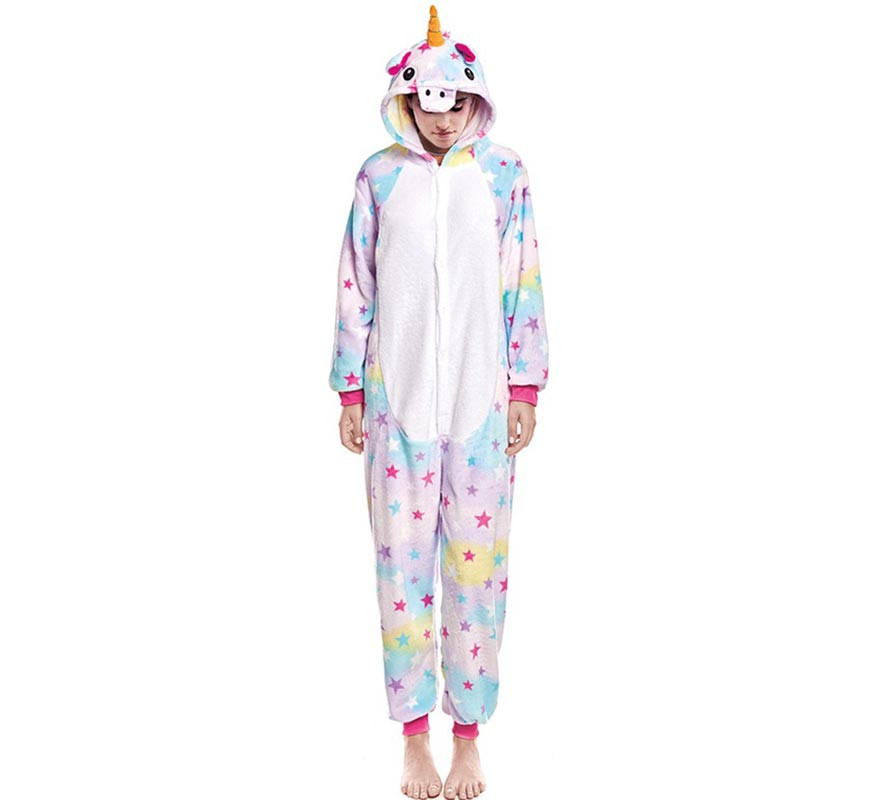 Star Unicorn Pajama Costume for Adults