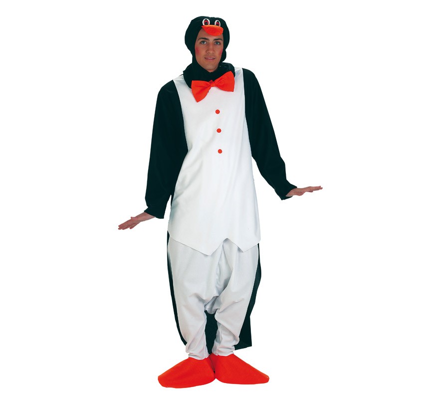 Disfraz de Pingüino elegante para hombre