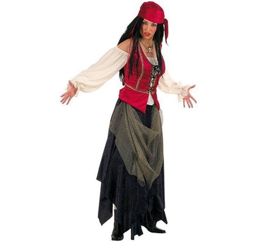 plato Suposición Importancia Disfraz de Pirata Avalorius para mujer
