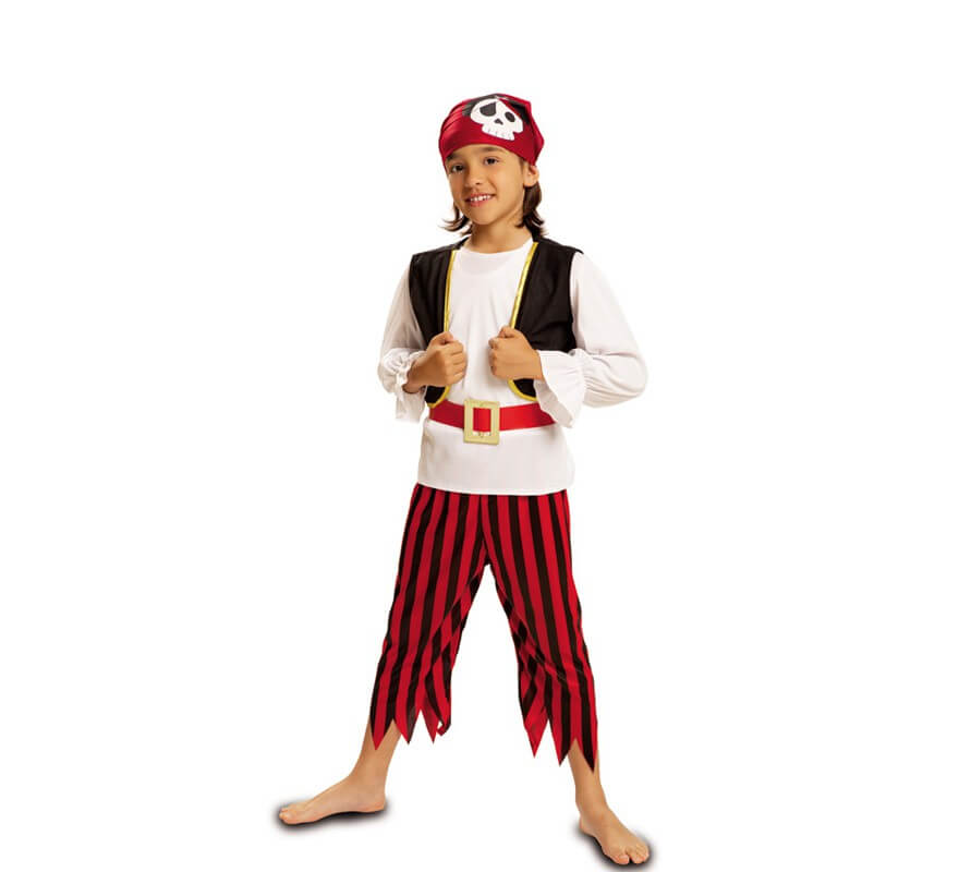 Disfraz de Pirata Calavera para niño