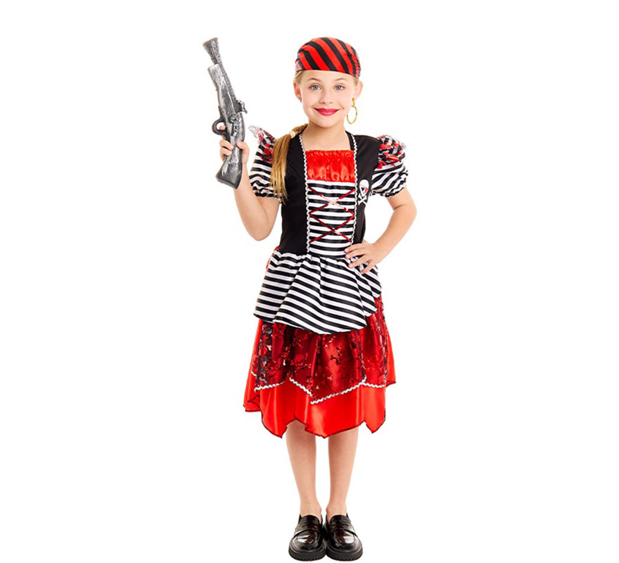 Chic Pirate Costume for Girls