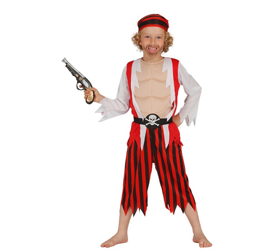 Disfraz de Pirata Descamisado para niño