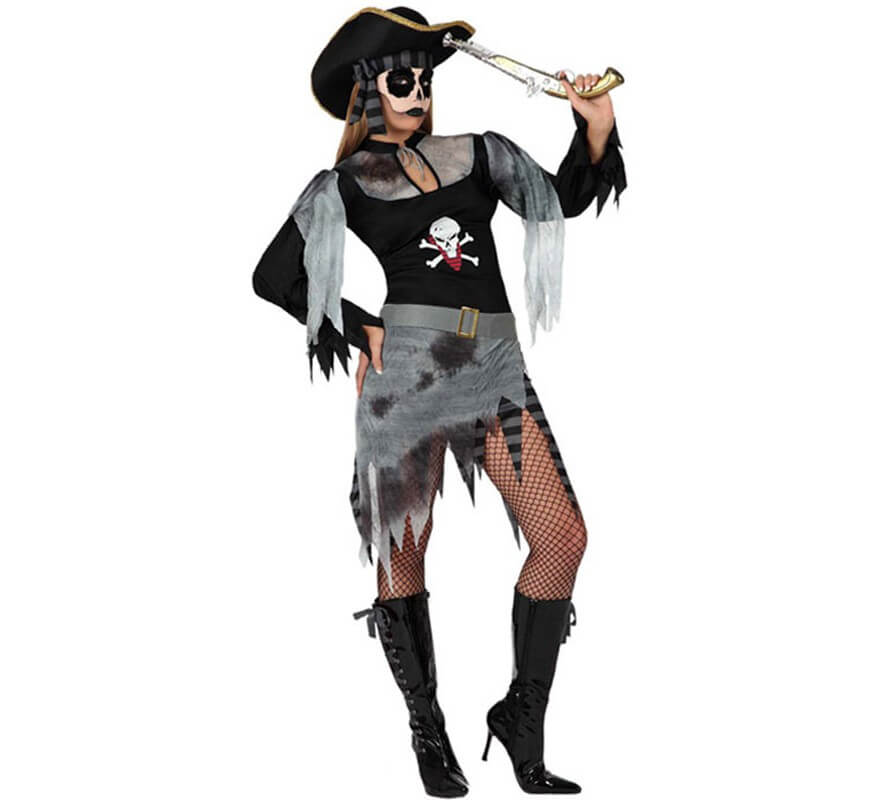 Disfraz de Pirata Fantasma para mujer