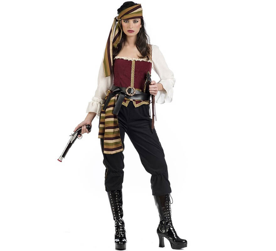 Disfraz de pirata express: gorro y corpiño  Disfraz de pirata, Disfraz  casero de pirata, Disfras de pirata