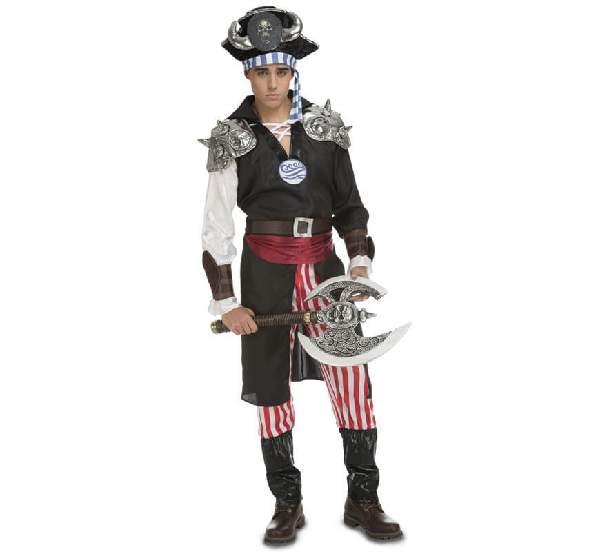 Disfraz de Pirata Jack Devil Fantasía para hombre