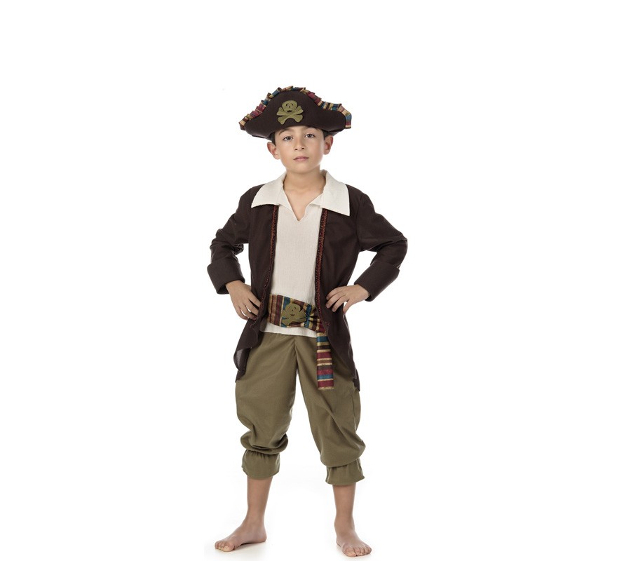 Disfraz de Pirata Jackmann para niño