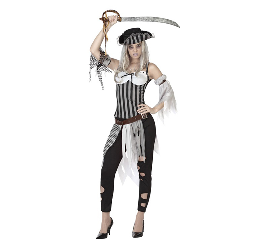 Disfraz de Pirata Muerta para mujer