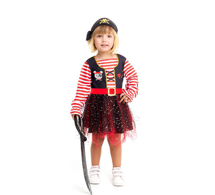 Costume da pirata per bambina e bambino