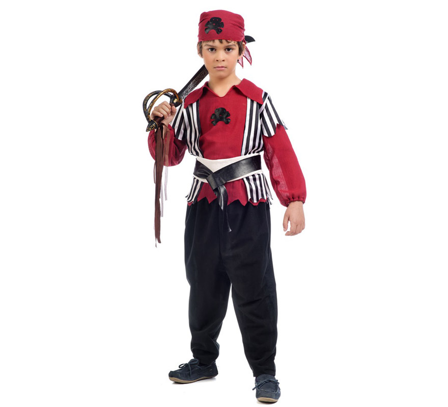 Disfraz de Pirata Shanks para niño