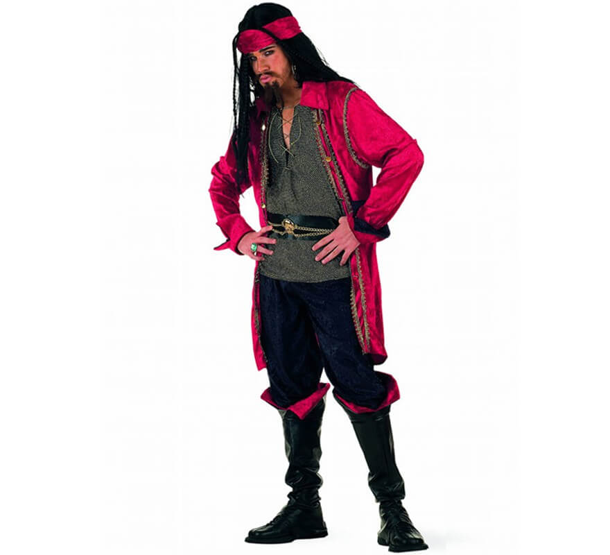 Disfraz de Pirata Valorius Superluxe para hombre