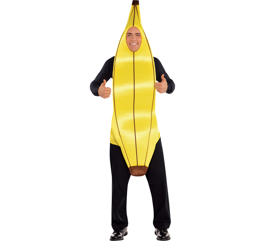 Disfraz De Pl Tano O Banana Para Adultos En Talla Universal