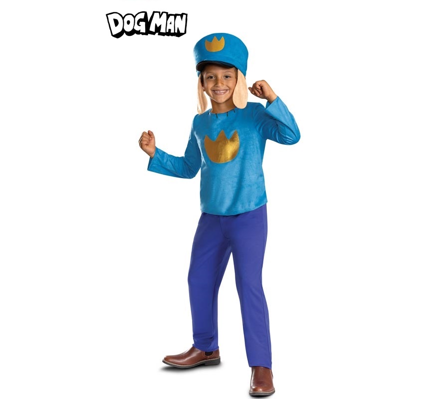 Policeman costume Dog Man Classic for boys